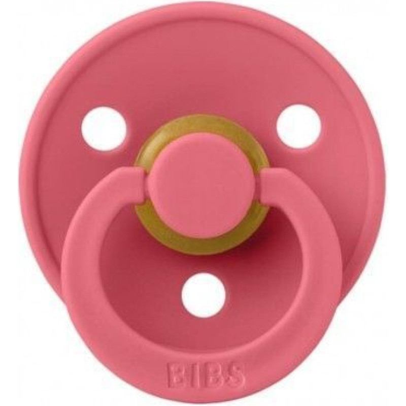Bibs 211262 CORAL M ANATOMICAL PACIFIER