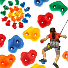 Ronimiskivid lastele – värvilised käepidemed, 20 tk koos kruvidega