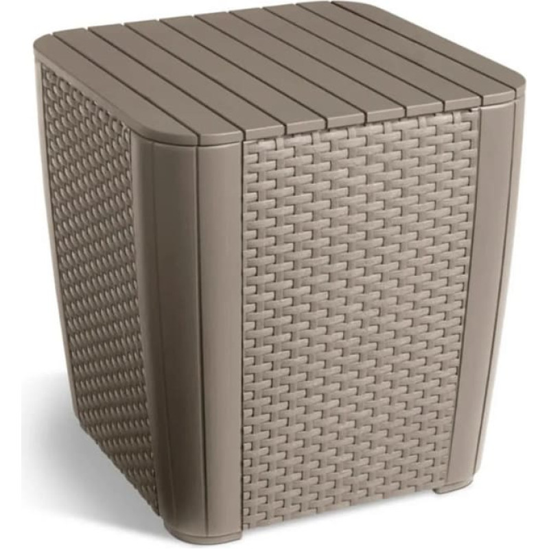 Keter aialaud/panipaik Luzon Flat Wicker, beež