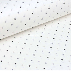 Ingvart Smart Bed kummiga voodilina "Hearts", 72 × 120 cm