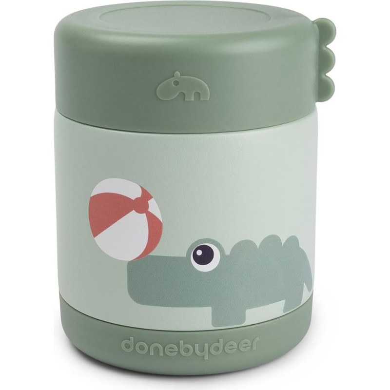 Done By Deer toidutermos Playground 300ml Green