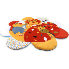 Milly Mally 6145 TinyMini JL639-2B 2-in-1 arendav mängumatt "Safari lill"