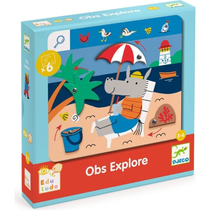 Djeco &Otilde;ppem&auml;ng - Eduludo - Reisivaatlus