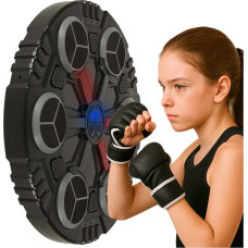 Bokss vairogs sienas treneris mūzika LED USB cimdi