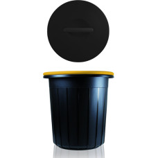Gio`style Atkritumu tvertne Eco solution 25L 37,5x37,5x39cm tumši pelēka/dzeltena