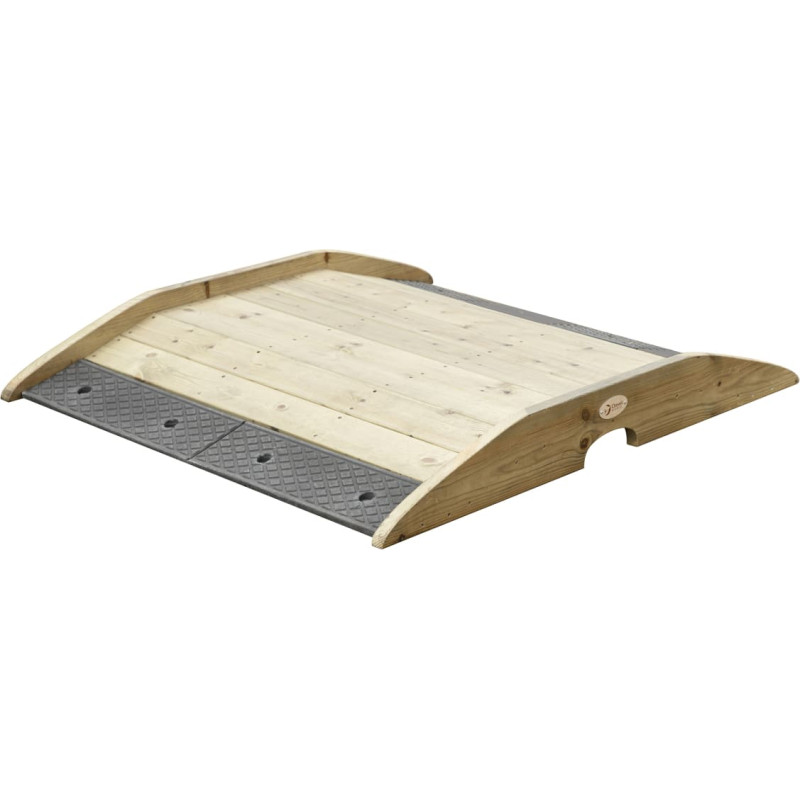 Classic World Edu puidust sild–ramp / ülesõit – tee / rada jalgratastele