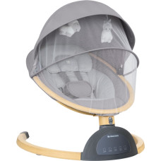 KIKKABOO Elektrilised külgsuunas kiiged Ashlee Light Grey 2025