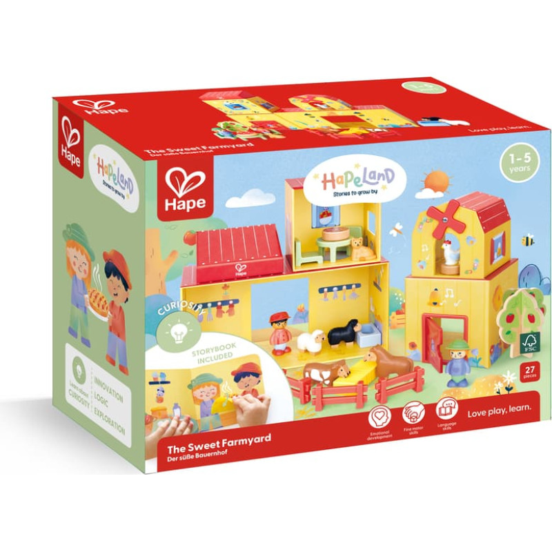 Hape lauku sētas komplekts, E3438A