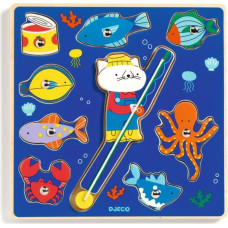 Djeco Puidust pusle - Kalap&uuml;&uuml;gim&auml;ng - V&auml;rvid