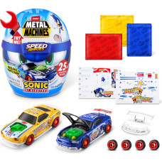 Metalmash MENTAL MACHINES saliekamais auto modelis Sonic The Hedgehog, sortiments, 67128