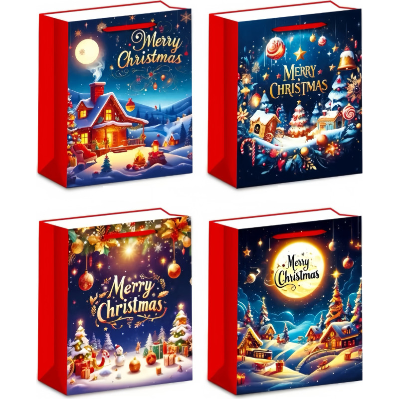 TORBA NA PREZENTY ŚWIĘTA S