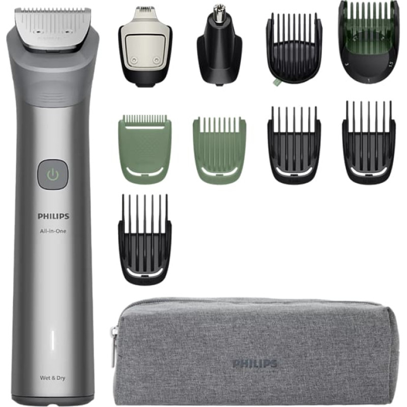 Philips Multigroom Series 5000 kõik-ühes trimmer näole, juustele ja kehale, hall – MG5941/15