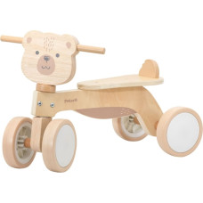 Viga 44326 Drewniany jeździk Miś brunatny