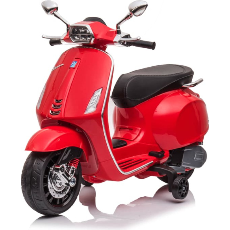 KIKKABOO Laetav laste skuuter Licensed Vespa Sprint Racing Sixties Red