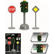 Valgusfoor heli ja valgusega + liiklusmärgid