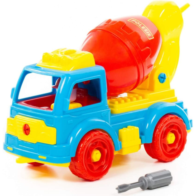 Polesie Constructor car Mixer truck