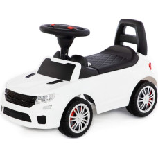 Polesie Push toy car with sound, white 84606