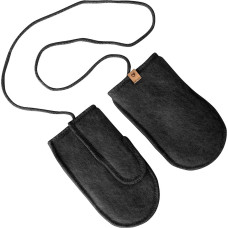 Wool kiddy hand muff Sierra 3-5y anthracite