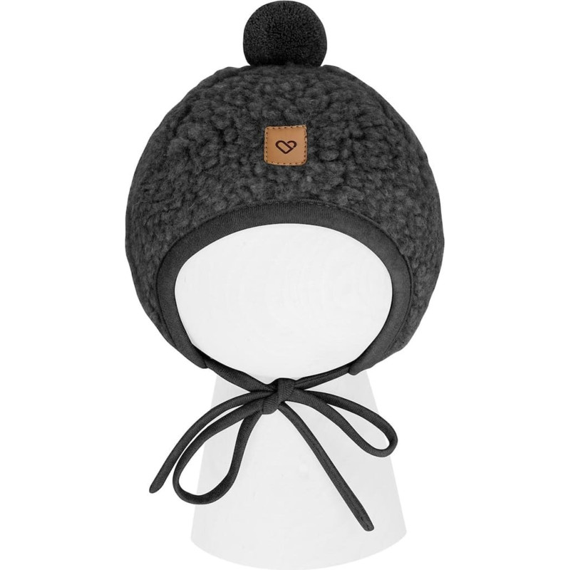 Wool cap Tulip Nevada M 6-12m anthracite