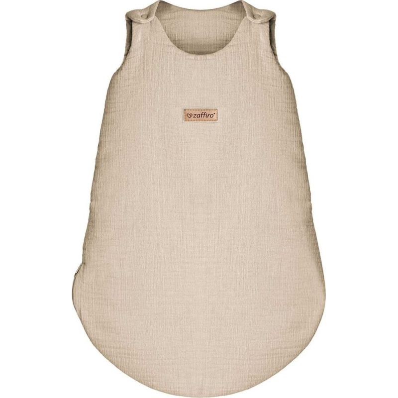 Sleeping bag muslin 1,5 TOG Malaga 6-12m beige