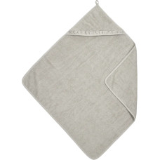 Meyco Baby dvielis ar kapuci terry Ruffle Greige 80x80cm