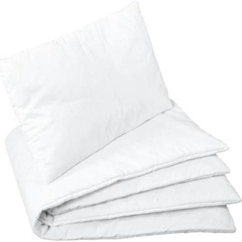 Ankras duvet + pillow, white, K-2P120 (120 × 90, 40 × 60 cm)