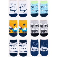 Yo Baby Zeķes frotē 3-6 mēn. BOY SKF-0002