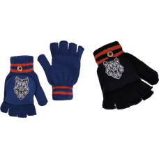 Yo Baby Cimdiņi 5P ar "kapucīti" MITTENS R-126 navy blue (14)