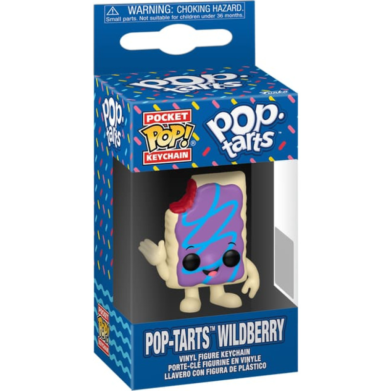 Funko POP! Raktų pakabutis: Kellogs - Pop-Tarts Wildberry