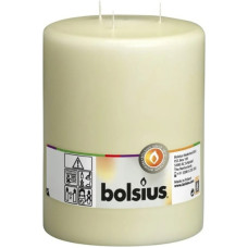 Bolsius Svece cilindrs ar 3 degļiem Mamoth &Oslash;200x150mm bē&scaron;a