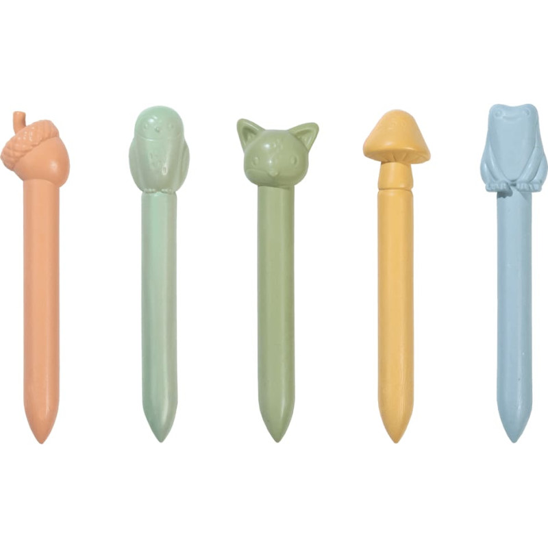 Little Dutch Wax Crayons Forest Friends