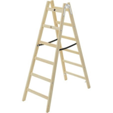 Hailo Kāpnes divpusējās H40 StandardLine / koka / 2x6 pakāpieni