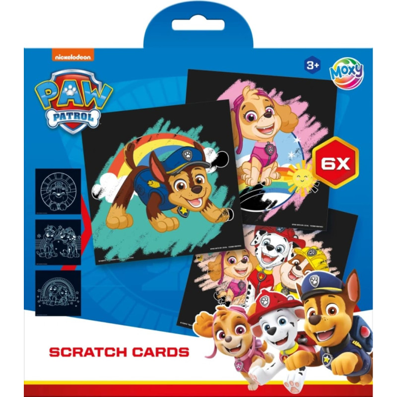 Moxy kraapimiskunst Käpapatrull 6 lehte