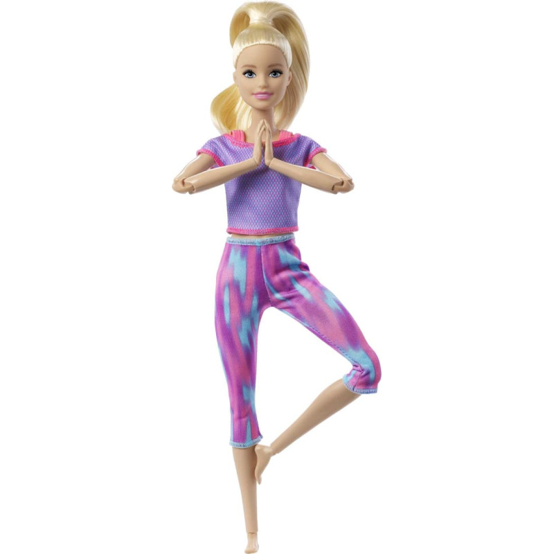 Barbie Made to Move&trade; Doll- Blonde
