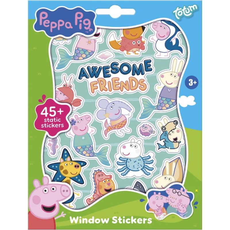 Aknakleebised Põrsas Peppa 4 lehte