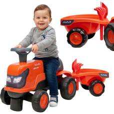Falk FALK Kubota oranž traktor haagise ja tarvikutega, alates 1. eluaastast