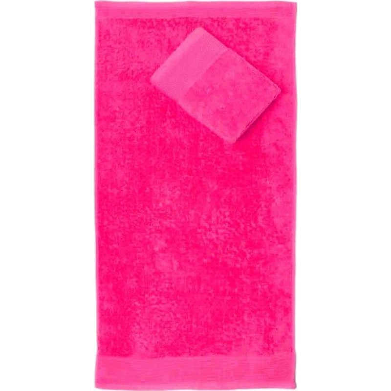 RĘCZNIK AQUA 50X100 FROTTE RÓŻOWY 500G.