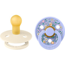 Bibs x Liberty Colour Round Chloe Meadow Ivory Mix 6-18m 2pcs