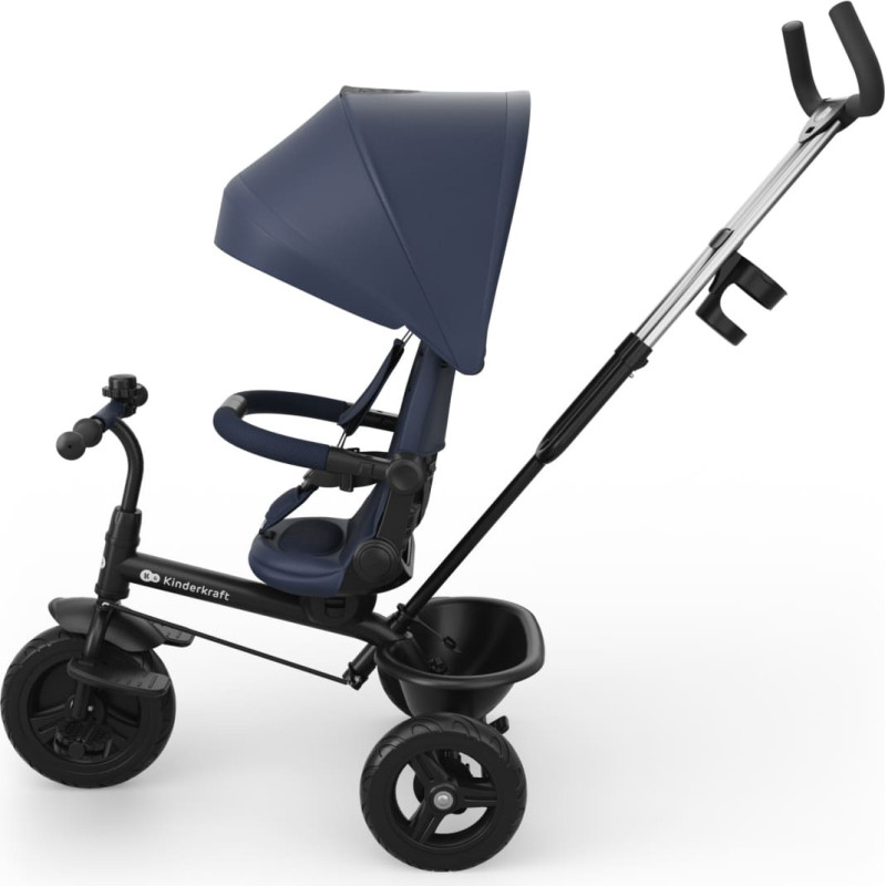 Kinderkraft kolmerattaline jalgratas ASTON 2 PLUS Navy