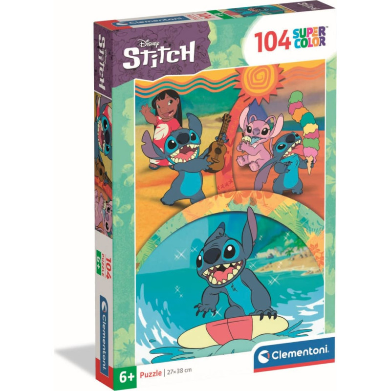 Clementoni puzle Disney Stitch, 104 gab., 25042