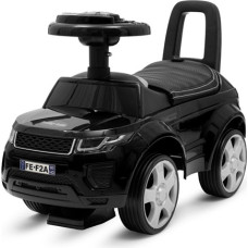 Baby Mix pealesõidetav auto — 57177 — SUV Prime — nahkiste — kummirattad — must