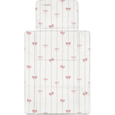 Albero Mio Przewijak podr&oacute;żny 77x44 Pudrowe Kokardki CP9