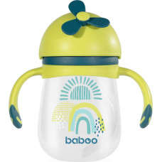 Baboo bottle with silicone straw Lagoon Fiesta, 9+ months, 240 ml