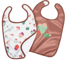 Babytolove SET OF 2 BIBS - CACTUS GARDEN