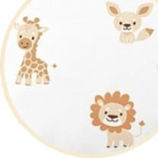 Ankras Bedding set - 6  parts - 120/90/360 - SWEET SAFARI