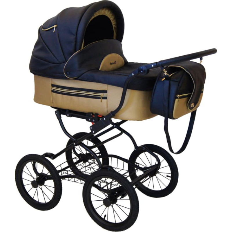 Baby Fashion ISABELL Universal stroller 3in1, Gold (limited edition)