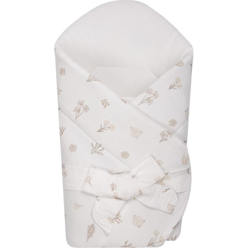 Other Swaddling blanket with bow - 741  - MUSLIN - print - MIX
