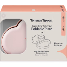 Tommee Tippee silikona salokāms &scaron;ķīvis ar piesūcekņa pamatni un nodalījumiem, 448743