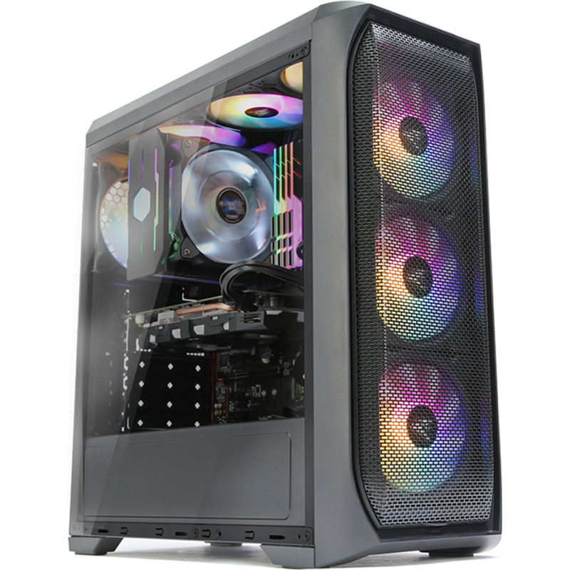 Zalman N5 MF ATX, RGB fan x4, Mesh