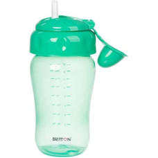 Britton Non-spill Soft Spout Cup Art.B1515 Green Neizlīstoša krūze ar mīksto uzgali, 270 ml